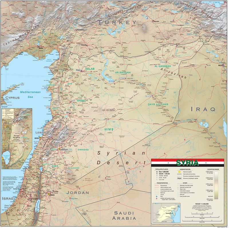 2004 Syria Reference Poster
