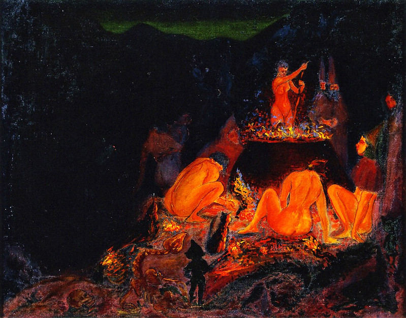 Paul Ranson - Witches in Saturnalia, 1891