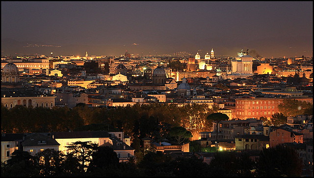 Roma. 5 dias en Octubre '16 - Blogs de Italia - Lunes 24. Trastevere, Aventino, Getto y anochecer desde el Gianicolo (9)