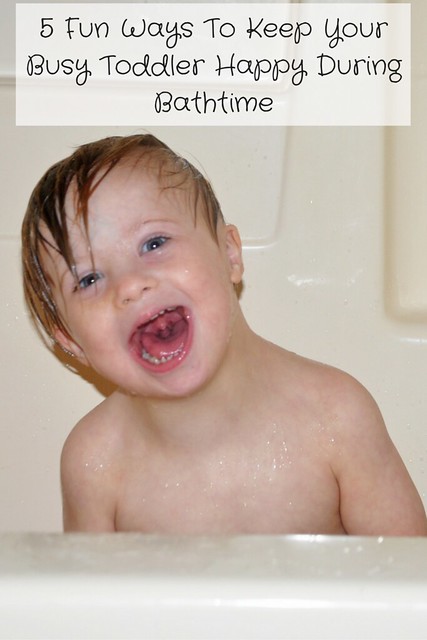 5 Fun Ways To Keep Your Busy Toddler Happy During Bathtime
