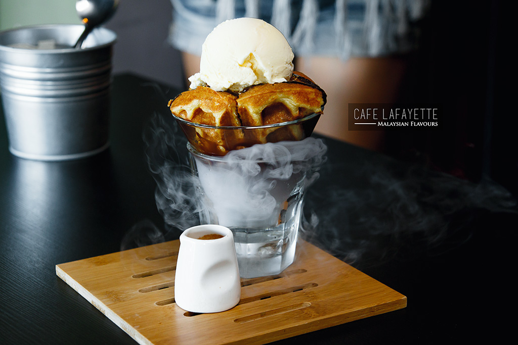 waffle martini Cafe Lafayette Damansara Uptown