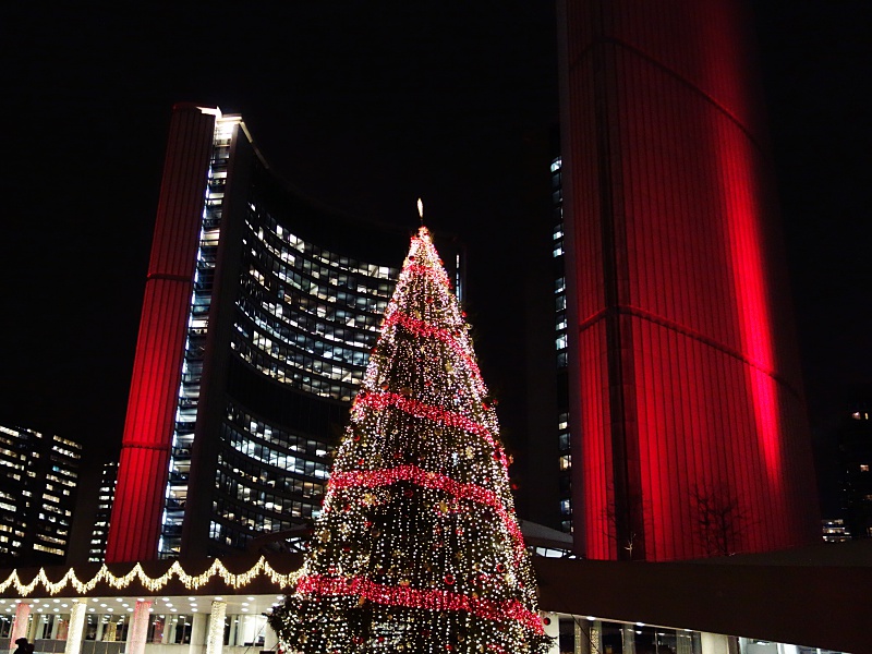 City Hall Toronto Christmas