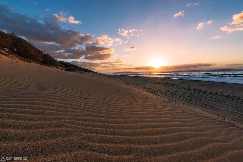 Polihale Beach sunset - Kauai
