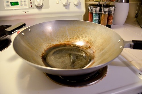 Stir Fry in a Wok