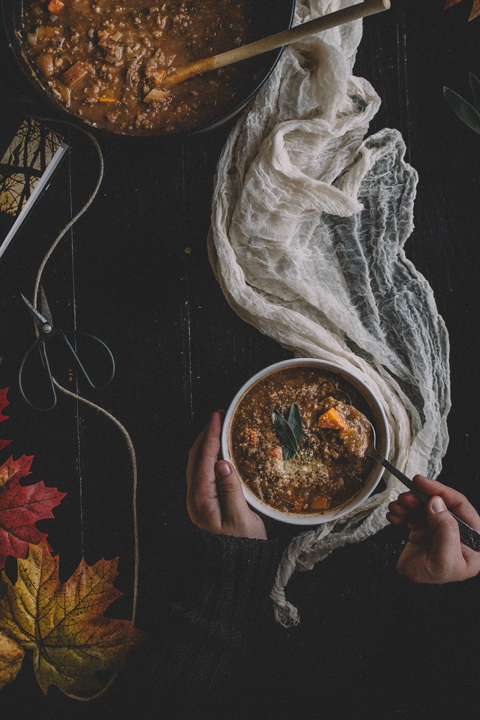 Winter Squash & Apple Minstrone with Quinoa & Brown Rice | TermiNatetor Kitchen