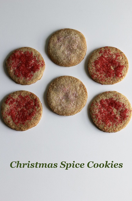 Christmas spice cookies