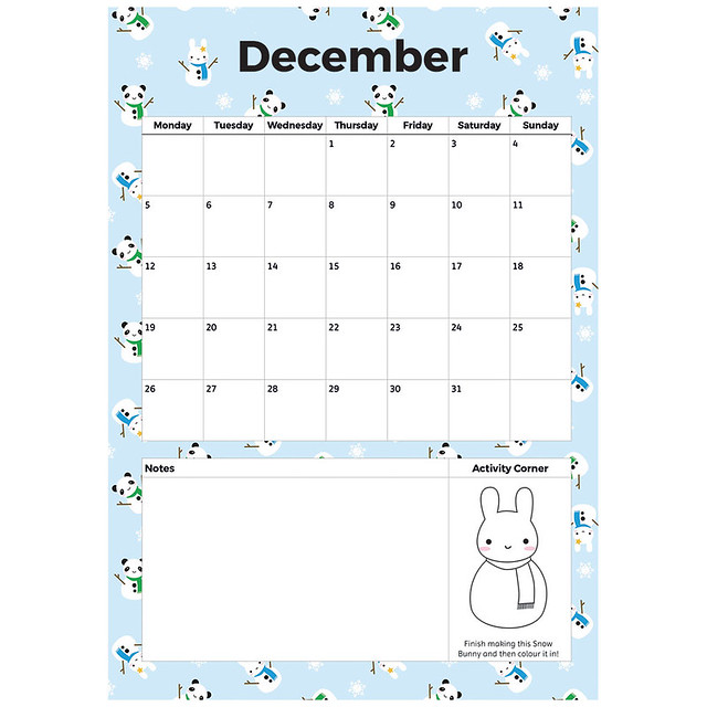 December Printable Planner