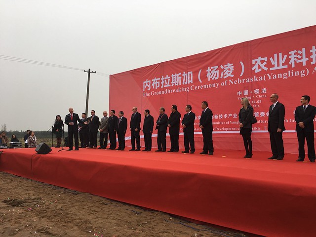 Gov. Ricketts Announces Agreement to Create Model Farm in China for Nebraska Ag Tech - 11/9/2016