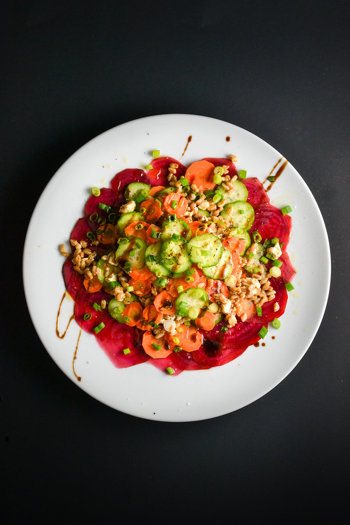 Farro Salad With Carrots, Beets, Cucumbers, and Feta | Things I Made Today