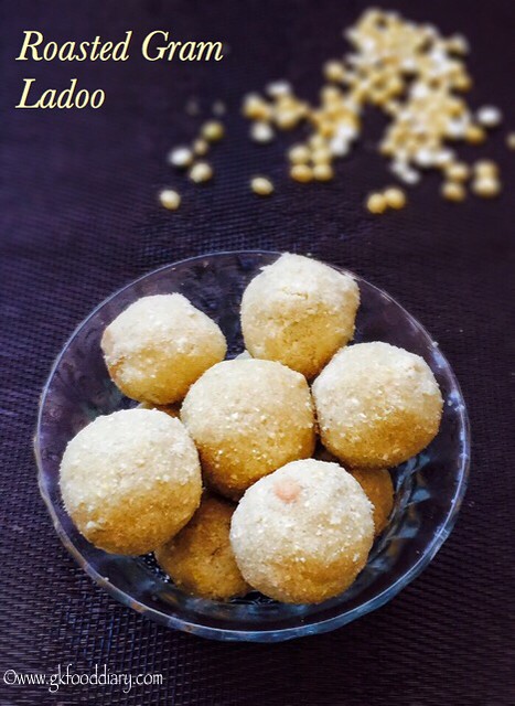 Roasted Gram Dal Ladoo Recipe for Toddlers and Kids1