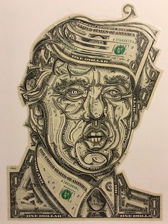 Mark Wagner Trump currency collage