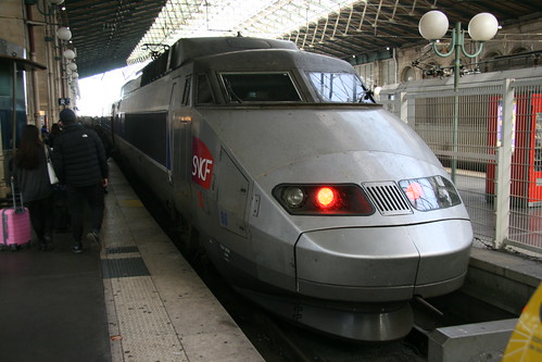 SNCF TGV Sud-Est in Paris Nord, Paris, France /Oct 22, 2016