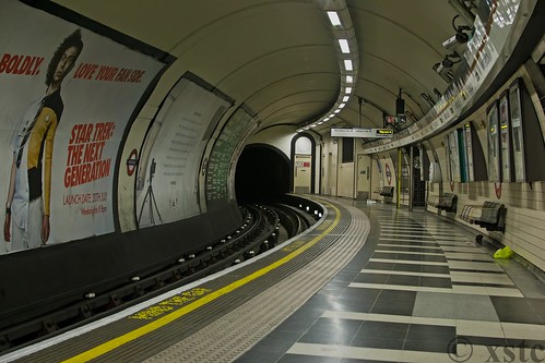 Waterloo Tube Station on the Bakerloo Line