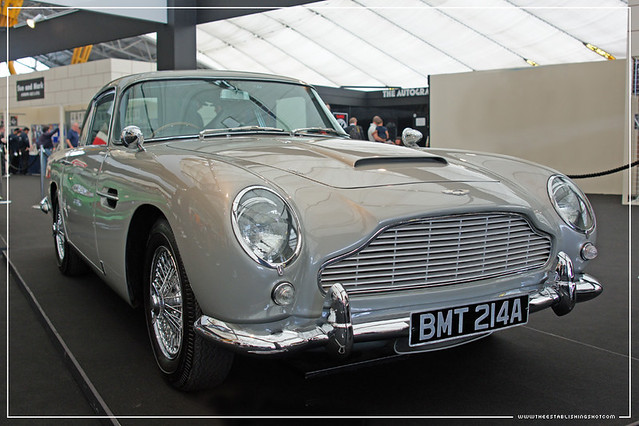 The Establishing Shot: Empire BIG SCREEN - Bond in Motion the cars of James Bond Exhibition - James Bond (Pierce Brosnan) Aston Martin DB5 from Goldeneye