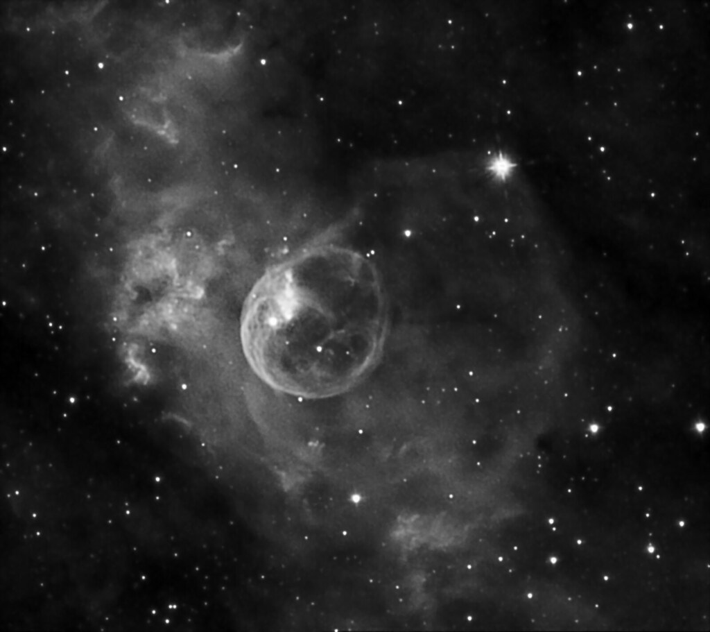 Bubble Nebula  Ha crop | by Astrocatou