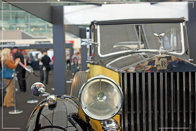 Empire BIG SCREEN : Bond in Motion the cars of James Bond Exhibition - Auric Goldfinger's (Gert Frobe) 1937 Rolls Royce Phantom III from Goldfinger