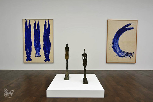 A. Giacometti & Yves Klein