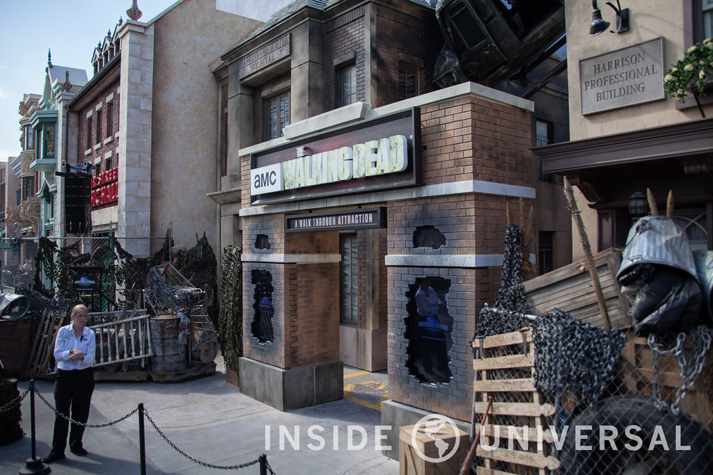 Inside The Walking Dead Attraction at Universal Studios Hollywood