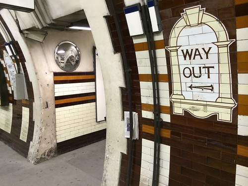 The old Way Out at Holloway Road