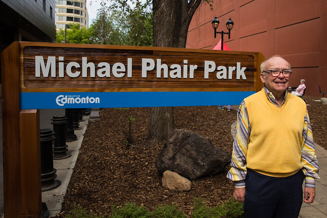 Michael Phair Park Unveiling