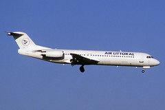 Air Littoral Fokker 100 F-GLIR TLS 25/02/1996