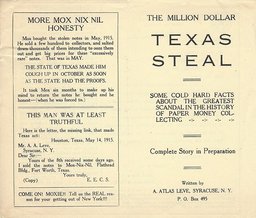Leve Republic of Texas Notes1