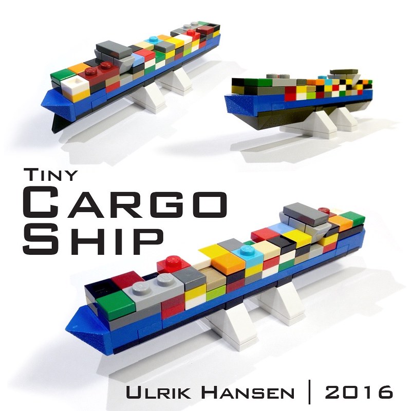 lego cargo ship moc