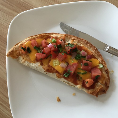 Mexican pizza first try