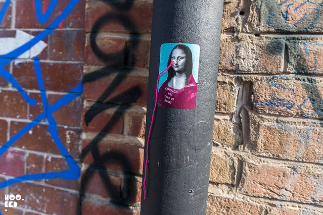 VillianArt's Shoreditch street art stickers
