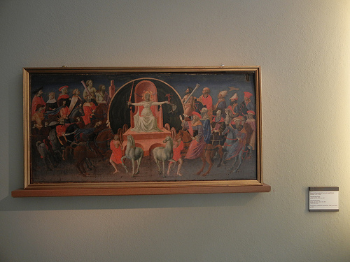 DSCN3301 _ Trionfo della Fama, Trionfo della Tempo, Zanobi di Benedetto di Caroccio degli Strozzi, c 1440-45