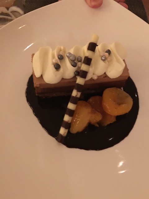 Dessert at The Fairmont