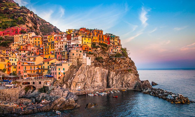 Warm Light on the Cinque Terre