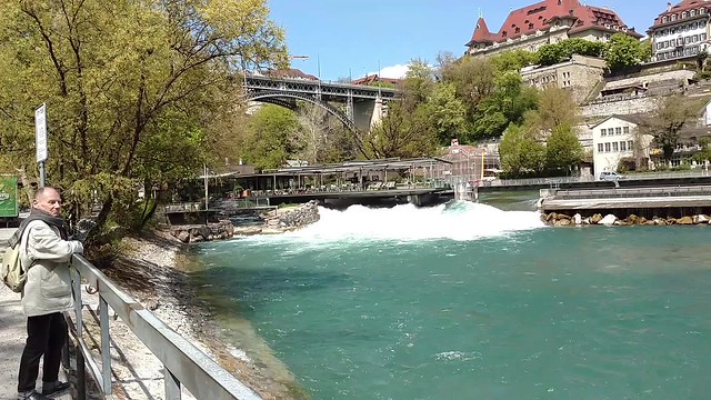 Aare River walk, Bern