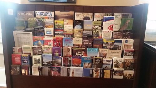 Washington DC section of attraction brochures, City of Fairfax Visitor Center