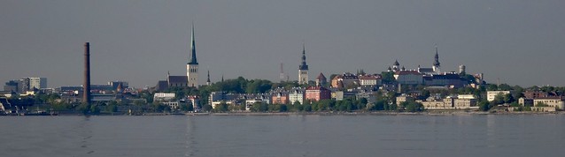 Uitzicht op Tallinn