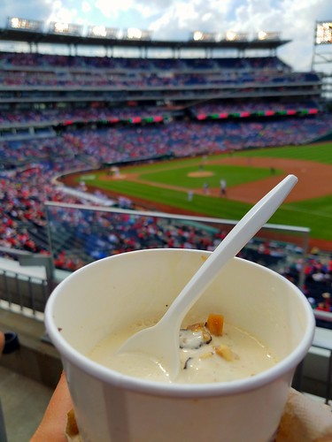 Ice Cream at a Day Game in July