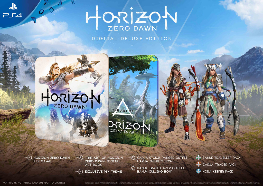 horizon zero dawn collector's edition