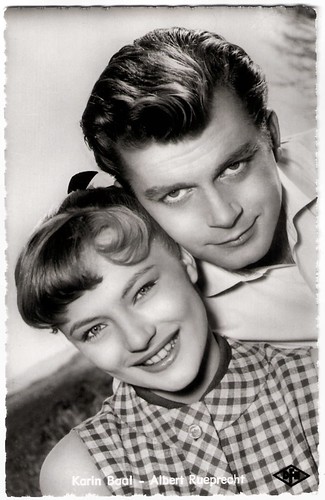Karin Baal and Albert Rueprecht in Der müde Theodor (1957)