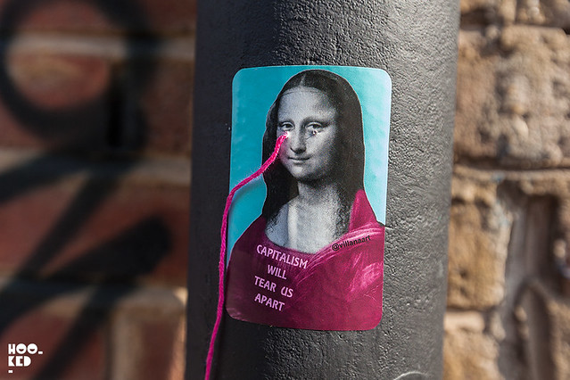 VillianArt's Shoreditch street art stickers