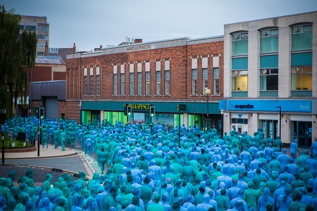 Sea of Hull: Why I Got Naked & Blue with Three Thousand People 