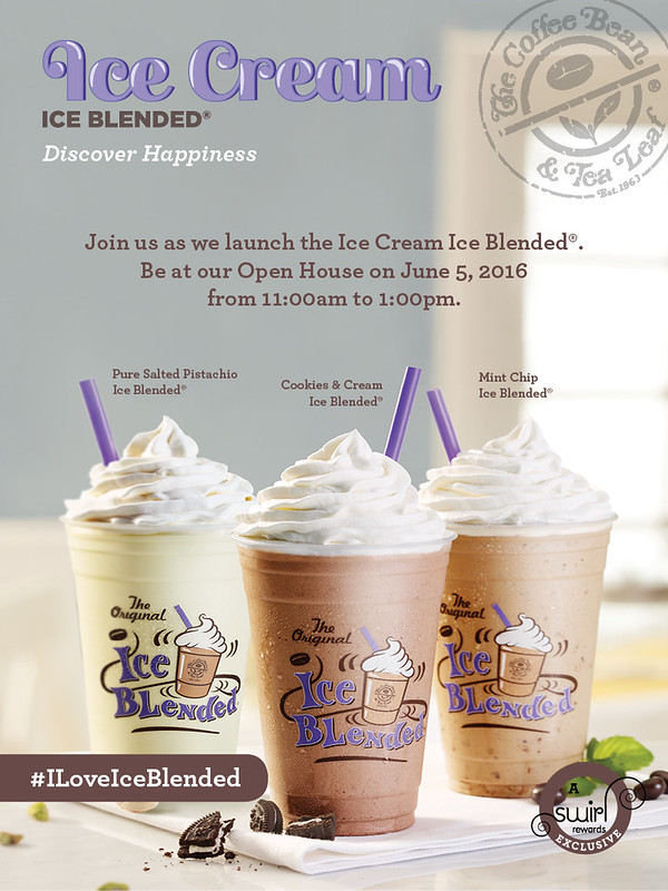 Coffee Bean And Tea Leaf Ice Cream Ice Blended Open House