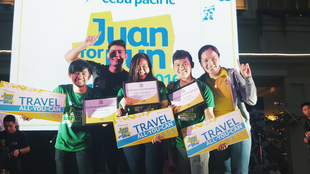 Cebu Pacific: Juan for Fun winner 2016
