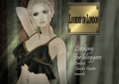 Loordes of London looking for bloggers