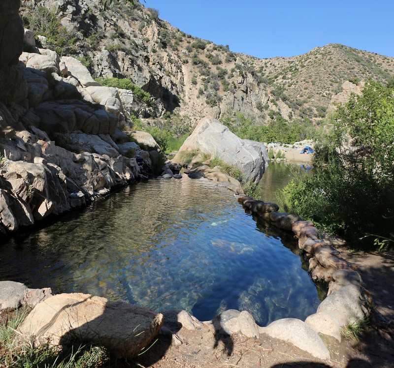 One of several Hot Pools at Deep Creek Hot Springs