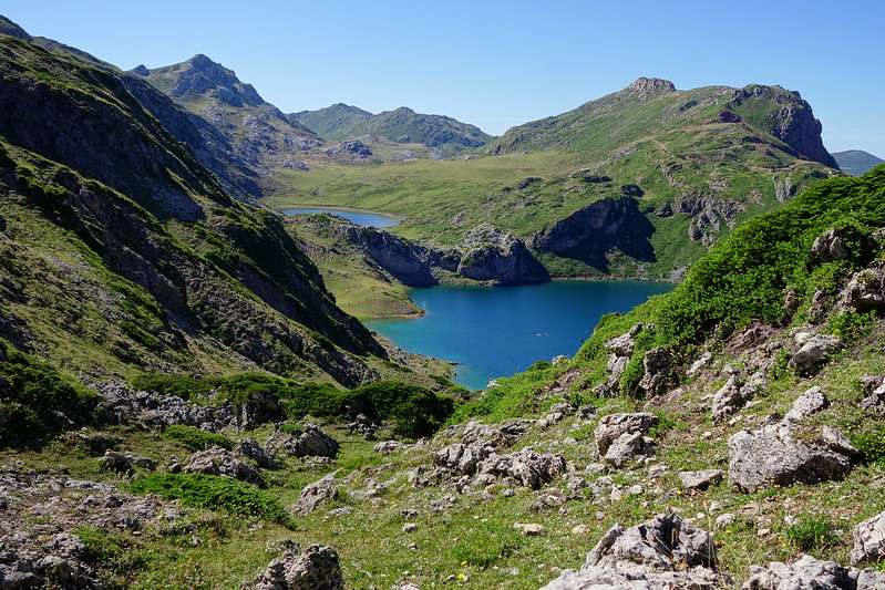 Recorriendo Asturias: coche, senderismo y canoa - Blogs de España - SOMIEDO: ALTO DE LA FARRAPONA, LAGOS DE SALIENCIA Y PICOS ALBOS (Ruta a pie). (47)