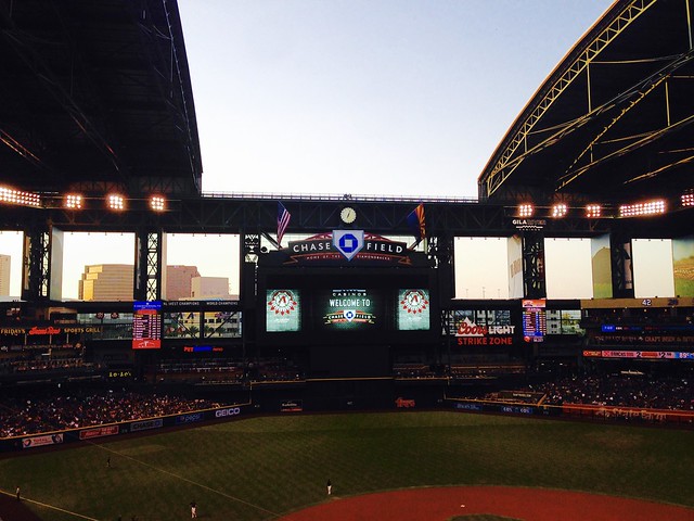 Chase Field - Open Roof