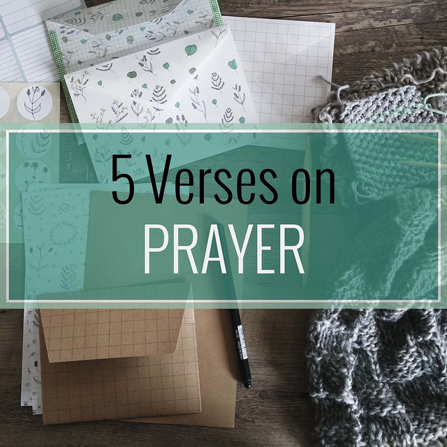 5 Verses on PRAYER