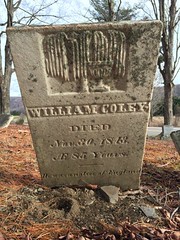 William Coley gravestone