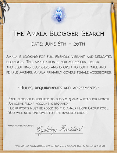 The Amala Blogger Search - June '16