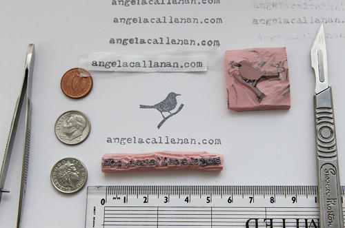 angelacallanan.com Rubber Stamp